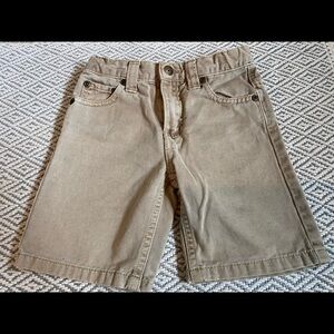 4T soft Brushed Cotton chino shorts